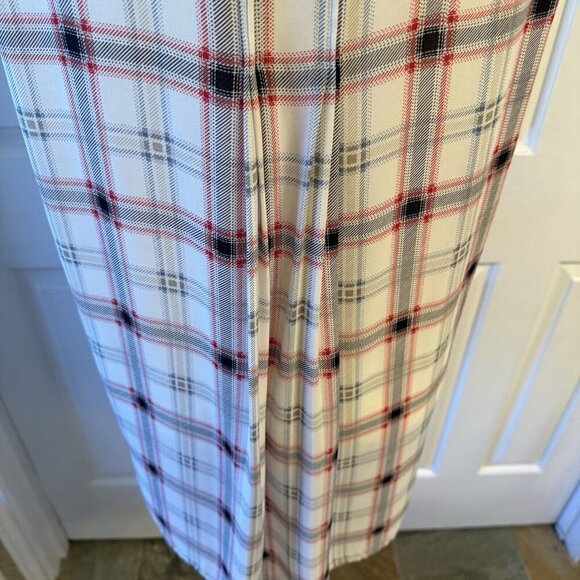 The Limited Mini Dress Tunic Large Plaid 90s Preppy Festive Work Office Cute - Picture 7 of 16